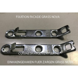 Fixation Facades Tiroir Grass Nova - Ref. F102021855